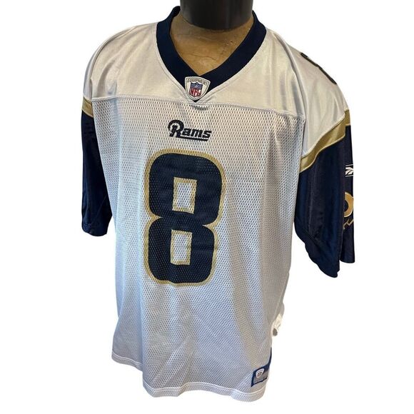Reebok NFL Equipment Rams Sam Bradford Men’s XL Football Jersey - Picture 1 of 7